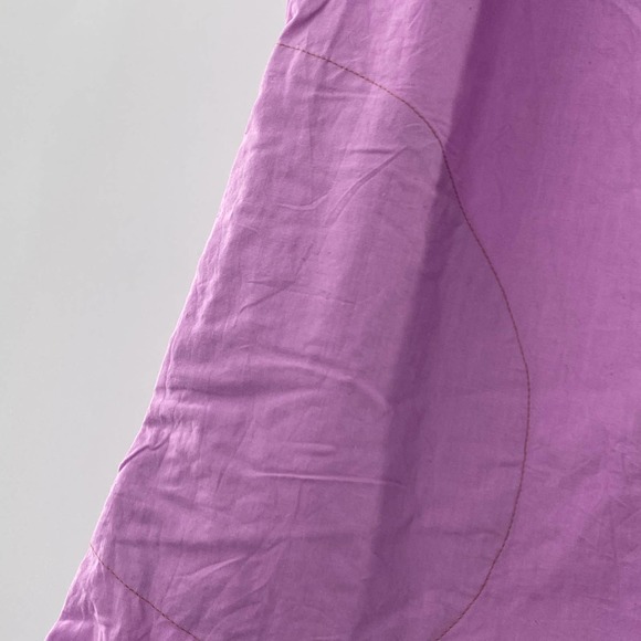 Free People Annie Butterfly Bush Purple Pintuck Pleated Tunic Top Sz Small NWOT - Picture 6 of 11